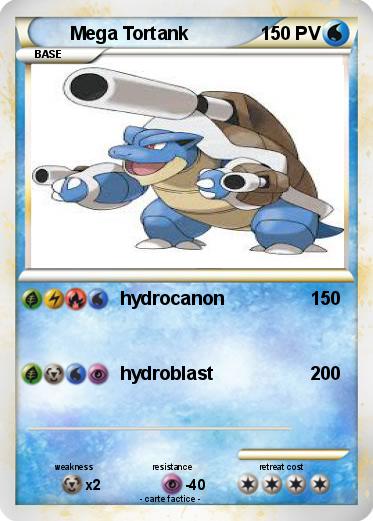 Pokemon Mega Tortank