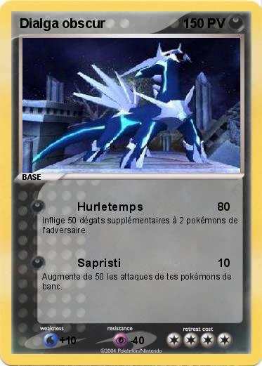 Pokemon Dialga obscur
