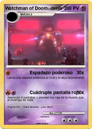 Pokemon Watchman of Doom