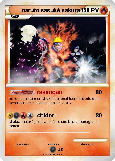 Pokemon naruto sasuké sakura