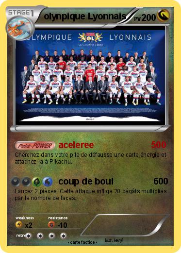 Pokemon olynpique Lyonnais