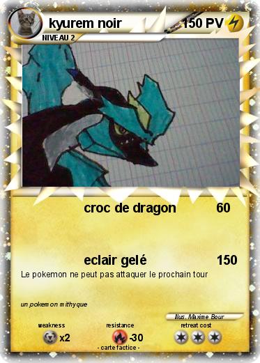 Pokemon kyurem noir