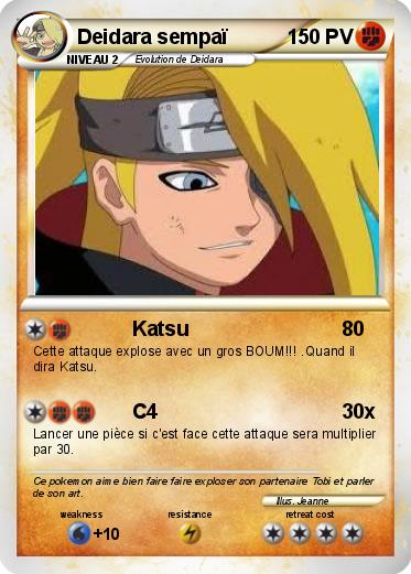 Pokemon Deidara sempaï