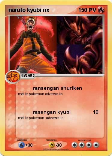 Pokemon naruto kyubi nx
