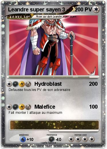 Pokemon Leandre super sayen 3
