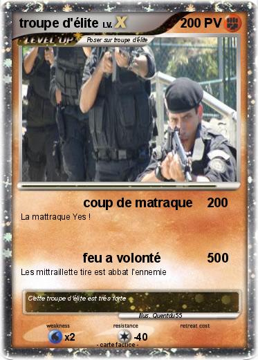 Pokemon troupe d'élite