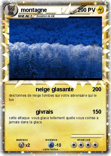 Pokemon montagne