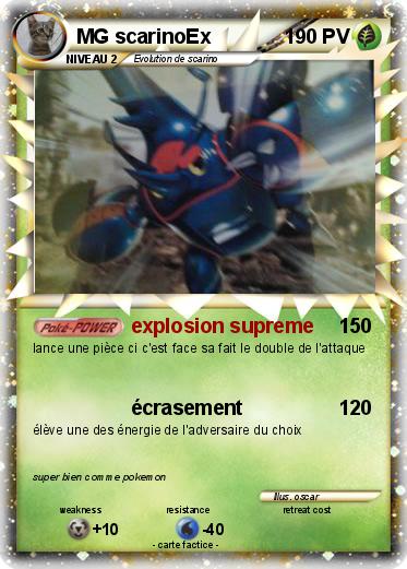 Pokemon MG scarinoEx