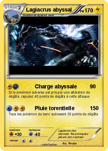 Pokemon Lagiacrus abyssal