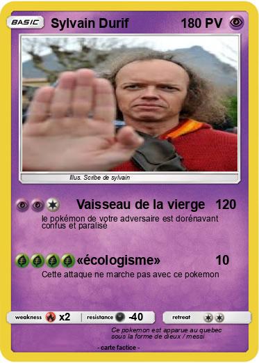 Pokemon Sylvain Durif