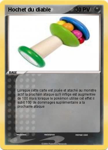 Pokemon Hochet du diable
