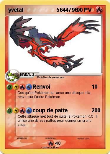 Pokemon yvetal                      5644796
