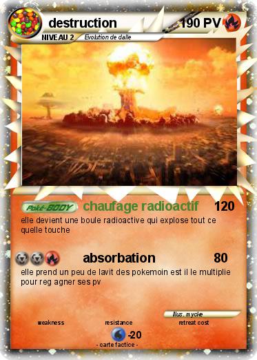 Pokemon destruction