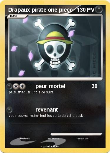 Pokemon Drapaux pirate one piece