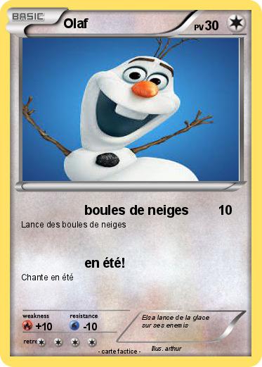 Pokemon Olaf