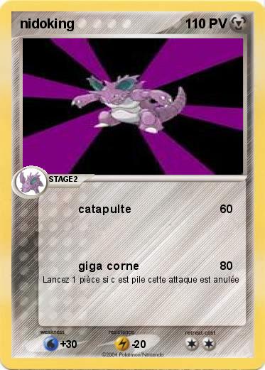 Pokemon nidoking