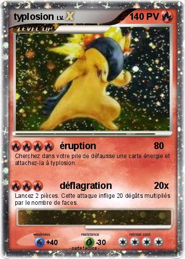 Pokemon typlosion