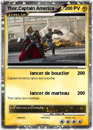 Pokemon Thor,Captain America
