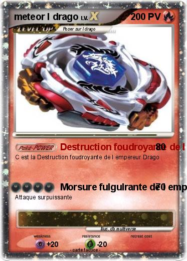 Pokemon meteor l drago