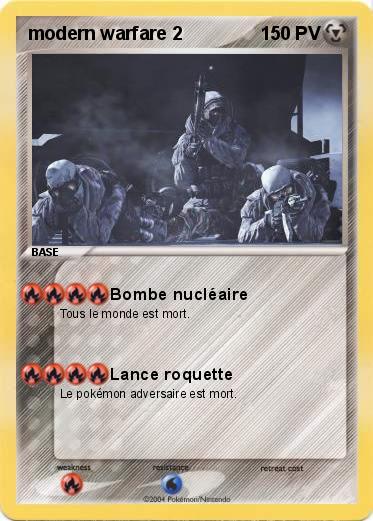 Pokemon modern warfare 2