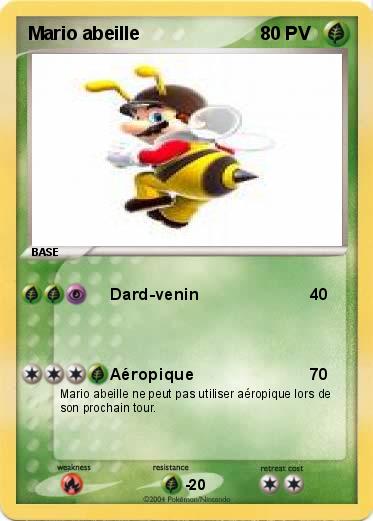 Pokemon Mario abeille