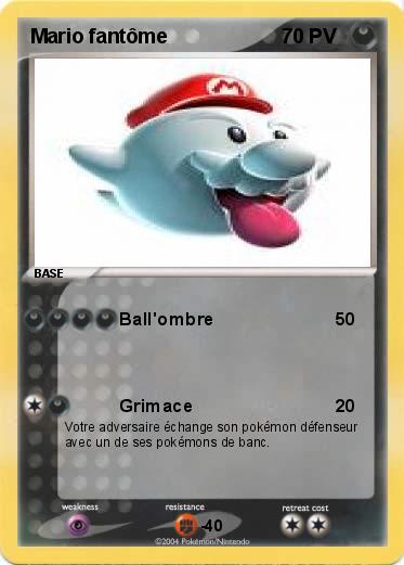 Pokemon Mario fantôme 