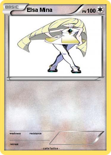 Pokemon Elsa Mina