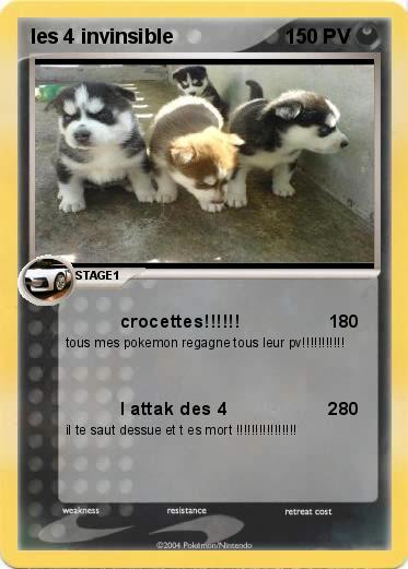 Pokemon les 4 invinsible             
