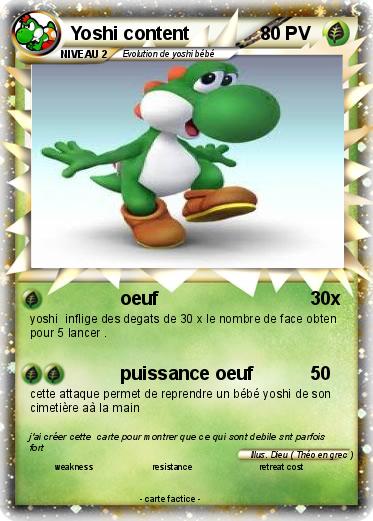Pokemon Yoshi content