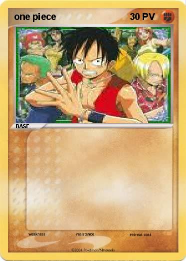 Pokemon one piece