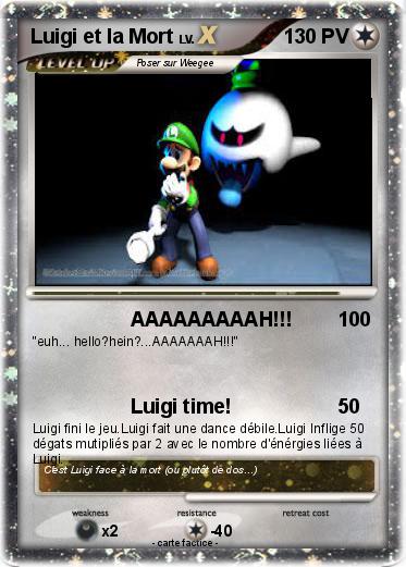 Pokemon Luigi et la Mort