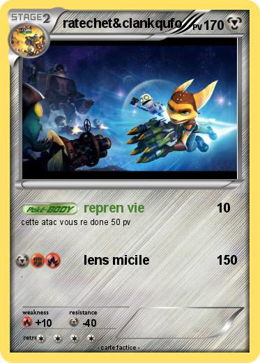 Pokemon ratechet&clankqufo