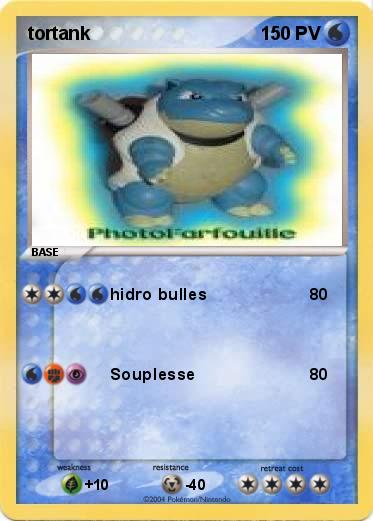 Pokemon tortank