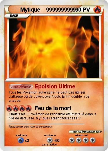Pokemon Mytique    9999999999