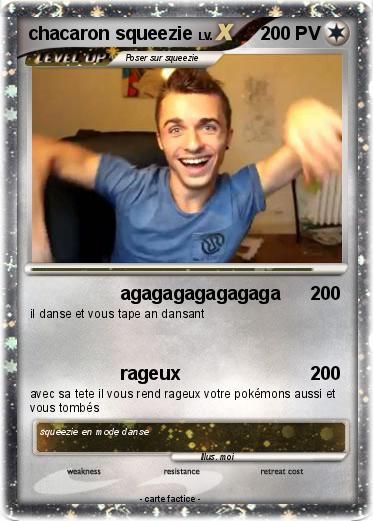 Pokemon chacaron squeezie