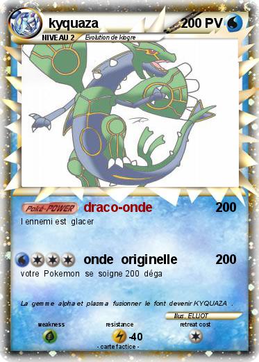 Pokemon kyquaza