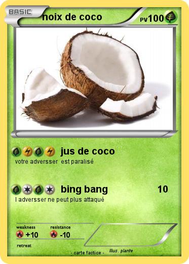 Pokemon noix de coco