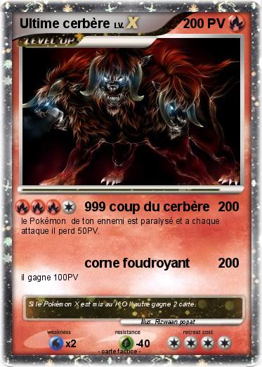Pokemon Ultime cerbère