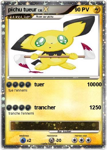 Pokemon pichu tueur