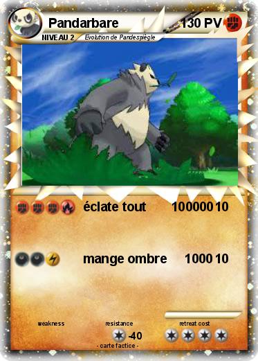 Pokemon Pandarbare