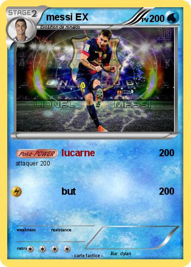 Pokemon messi EX