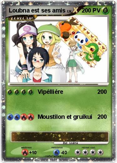 Pokemon Loubna est ses amis