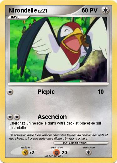 Pokemon Nirondelle