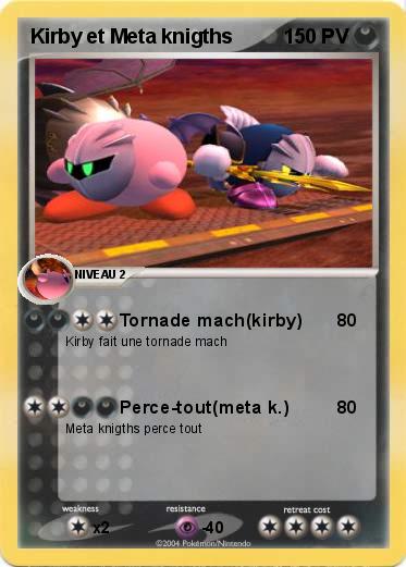 Pokemon Kirby et Meta knigths