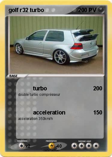 Pokemon golf r32 turbo
