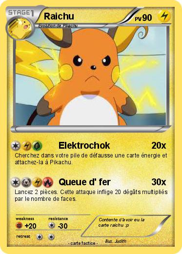 Pokemon Raichu