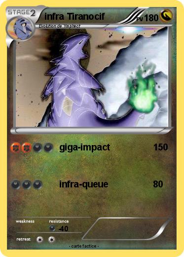 Pokemon infra Tiranocif