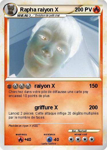 Pokemon Rapha raiyon X