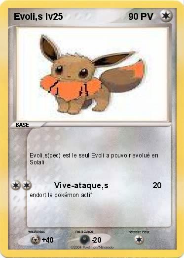 Pokemon Evoli,s lv25