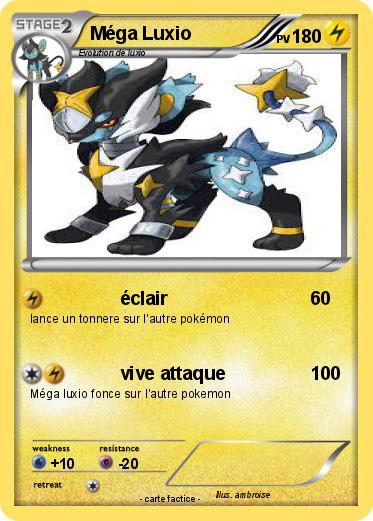 Pokemon Méga Luxio
